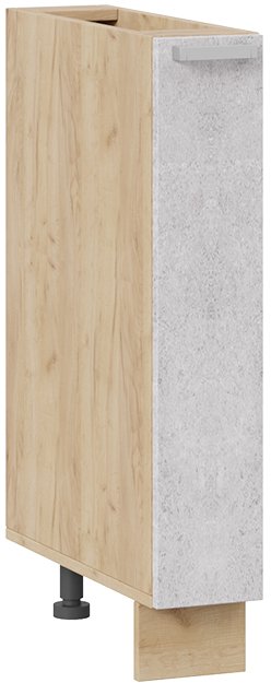 

Шкаф напольный Трия Гранита 1Н15К (дуб крафт золотой/бетон снежный)