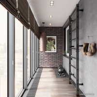 Шведская стенка (лестница) DSK 11.05.07 (черный)