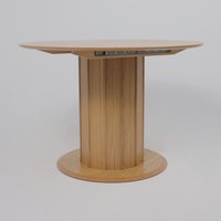 Кухонный стол Оримэкс Олаф 1100-1400x1100 (светлый дуб без тонировки/светлый дуб)