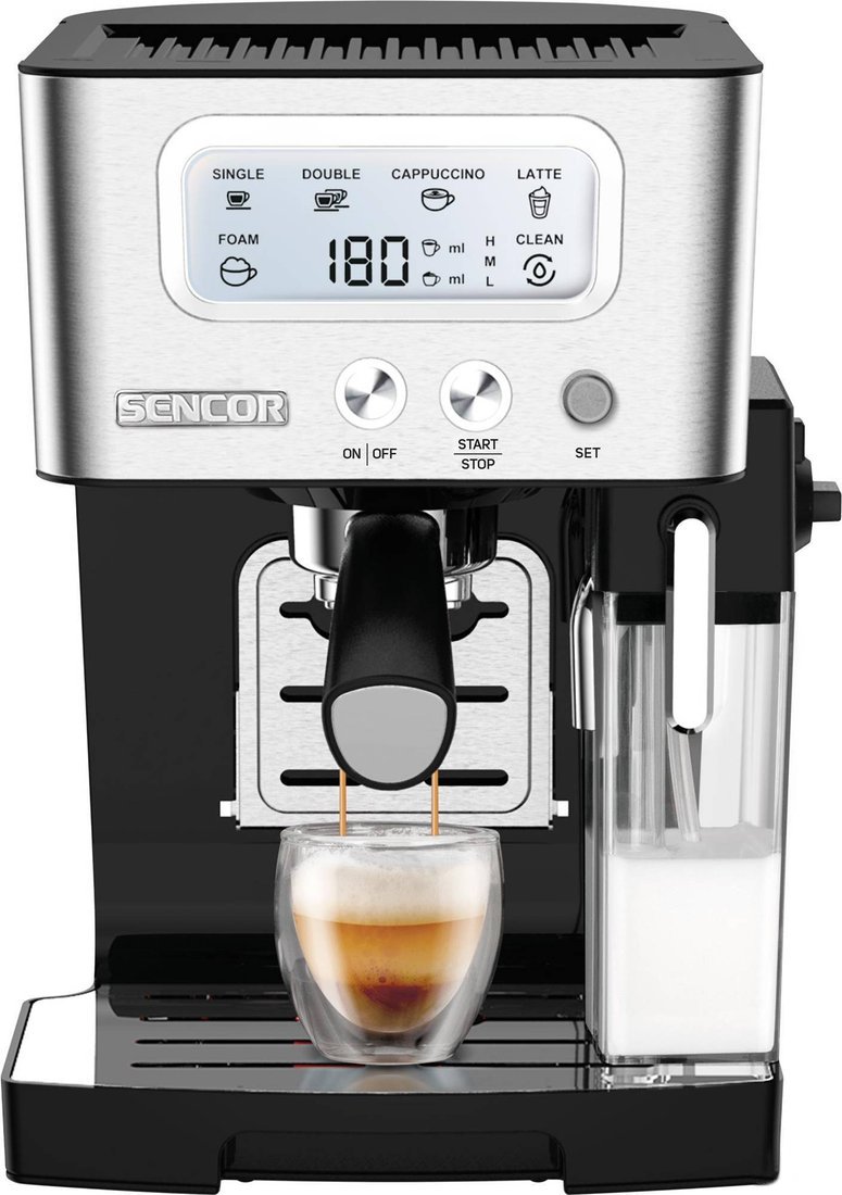 

Рожковая кофеварка Sencor SES 4090 SS