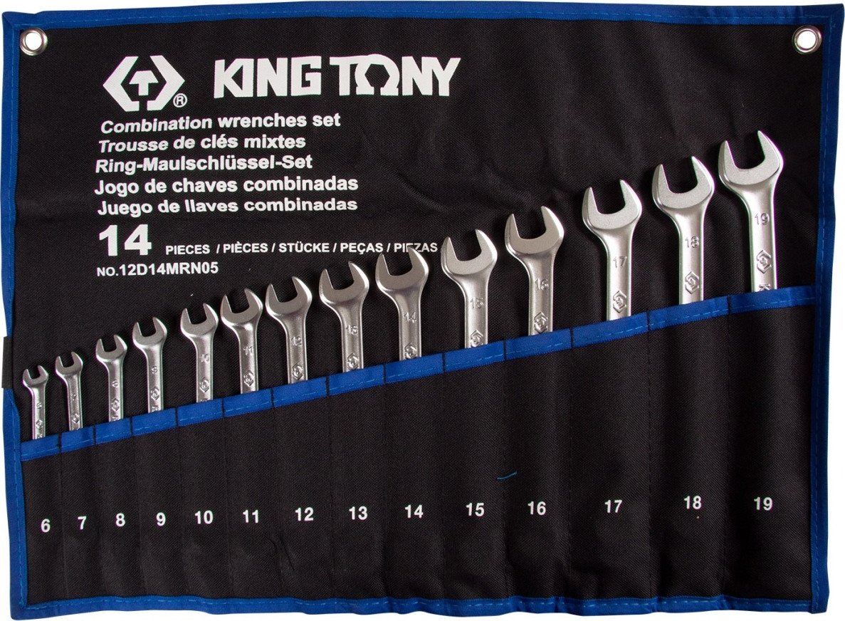 Набор ключей King Tony 12D14MRN05 (14 предметов)