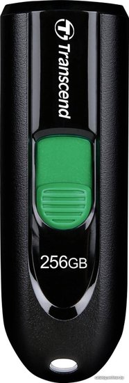 Transcend JetFlash 790C 256GB (czarny/zielony)