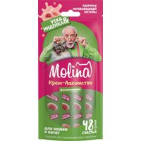 Лакомство для кошек Molina Здоровье мочевыводящей системы с уткой и индейкой для взрослых кошек 48 г