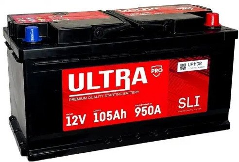 Автомобильный аккумулятор Ultra PRO R+ (105 А·ч)