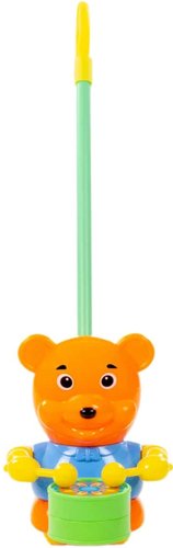 Полесье Каталка Медвежонок с ручкой 96654