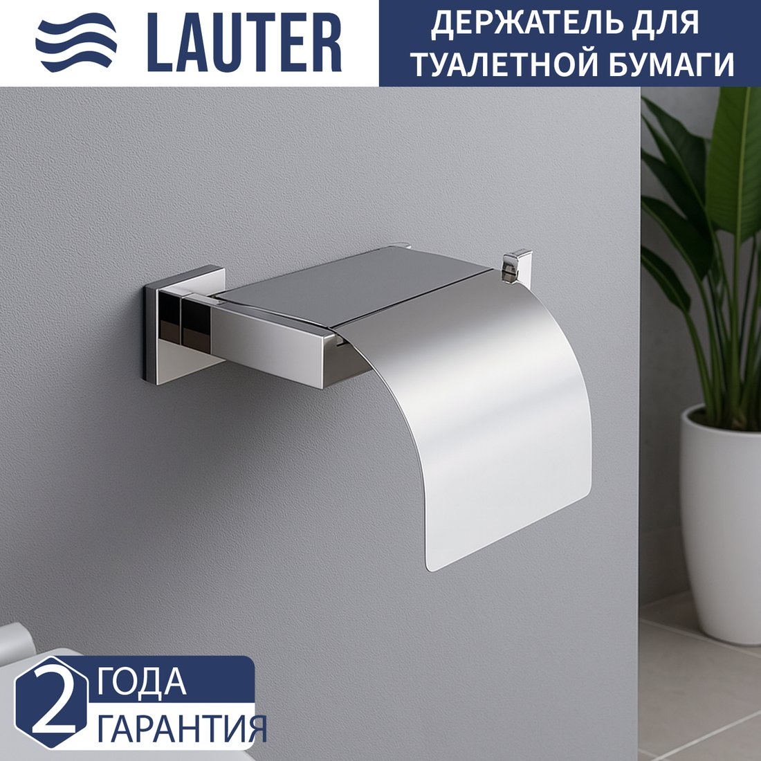 

Держатель для туалетной бумаги Lauter 21SH71101 (Chrome)
