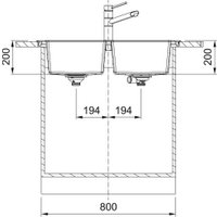 Кухонная мойка Franke Sirius 2.0 S2D 620-35-35 143.0618.688 (черный карбон)