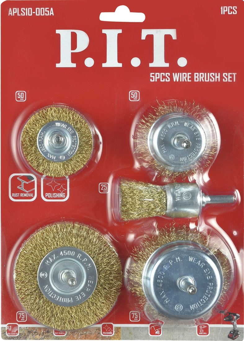 

Набор щеток для электроинструмента P.I.T. APLS10-005A