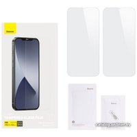 Защитное стекло Baseus Full Coverage Tempered для iPhone 12 Pro Max