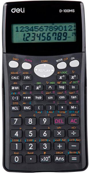 

Инженерный калькулятор Deli ED-100MS