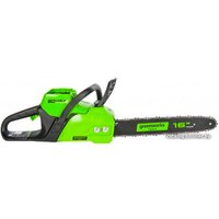 Аккумуляторная пила Greenworks GD60CS40K2 (с АКБ 2 Ah)