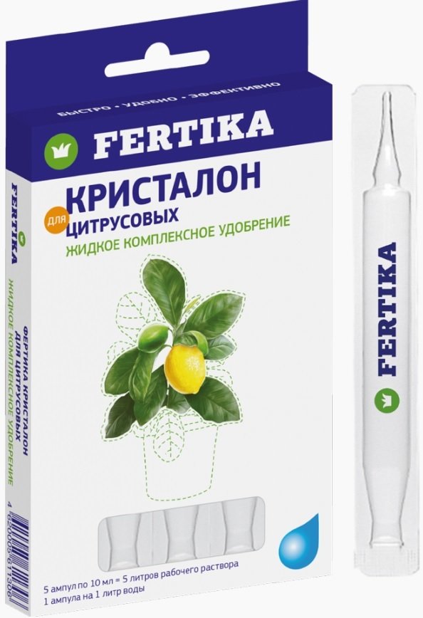

Удобрение Fertika Кристалон для цитрусовых 5x10 мл