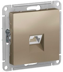 Розетка компьютерная Systeme Electric AtlasDesign ATN000586