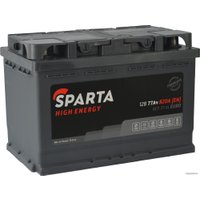 Автомобильный аккумулятор Sparta High Energy 6CT-77 VL Euro (77 А·ч)