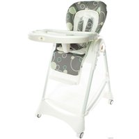 Высокий стульчик ForKiddy Podium Toys 0+ (два чехла +х/б вкладыш, серый)