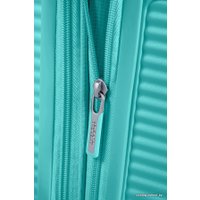 Чемодан-спиннер American Tourister Soundbox Poolside Blue 67 см