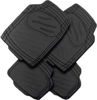 Комплект ковриков для авто AVG 203015 (4шт, черный)