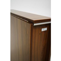 Стол-книга Stoloff Мечта 1600x850 (орех, опоры складные, углы закругленные с роликами и ручками)