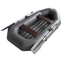 Гребная лодка Муссон S-240 НД (серый)