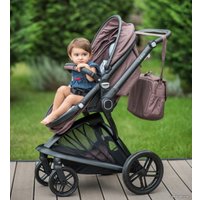 Универсальная коляска Lorelli Lumina 2021 (2 в 1, черный) в Солигорске