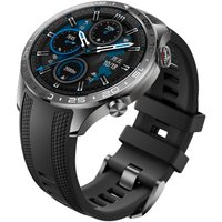 Умные часы HONOR Watch 5 Pro (черный, с черным силиконовым ремешком, китайская версия)