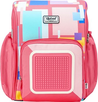 Школьный рюкзак Upixel Funny Square School WY-U18-7 (розовый)