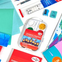 Набор школьника Офистон Маркет Набор школьно-письменных принадлежностей, 25-предметов