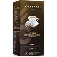 Кофе в чалдах Carraro Aroma E Gusto Intenso 18 шт