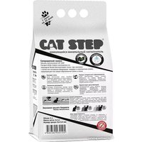 Наполнитель для туалета Cat Step Compact White Carbon (с активированным углем) 5 л