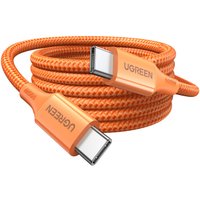 Кабель Ugreen L502 95493 USB Type-C - USB Type-C (1 м, оранжевый)
