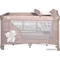 Манеж-кровать Lorelli Moonlight 2 Layers 2021 (beige)