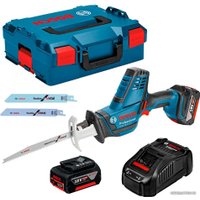 Сабельная пила Bosch GSA 18 V-LI C Professional 06016A5002 (с 2-мя АКБ 5 Ah, кейс)