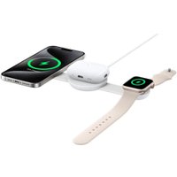 Беспроводное зарядное Anker MagGo 3-in-1 Foldable Charging Pad 15W Qi2 Wireless B25M8 (белый)