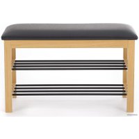 Банкетка Halmar ST-11 (черный/дуб натуральный)