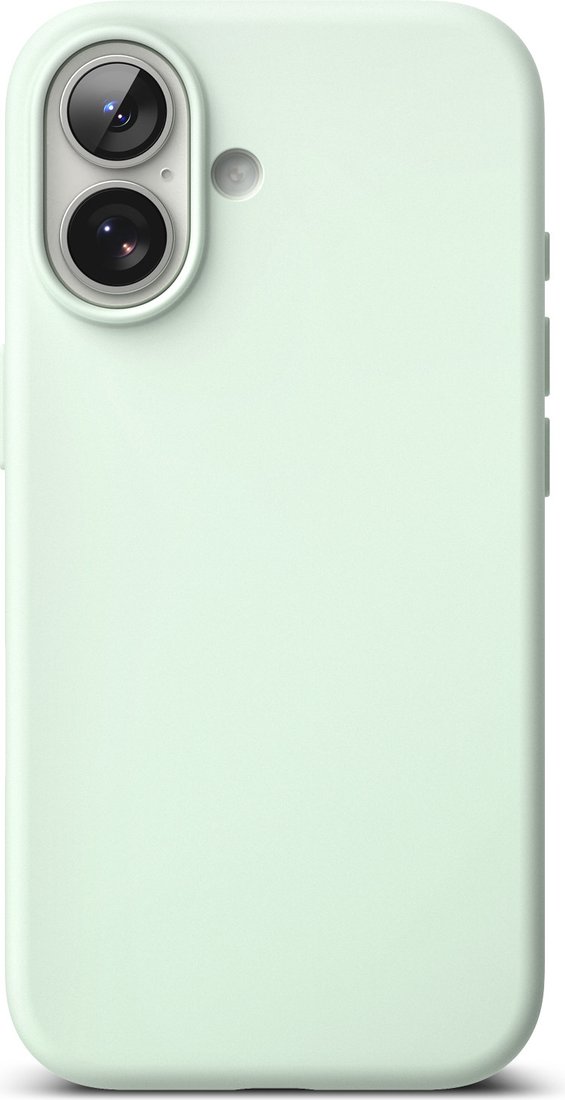 

Чехол для телефона Ringke Silicone Magnetic для iPhone 17 (Soft Mint)