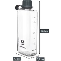 Бутылка для воды Арктика 727-400-GRPT (графит)