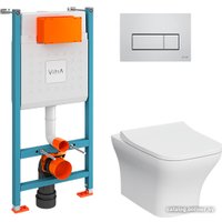 Унитаз подвесной Vitra Zentrum Square 9875B003-7201