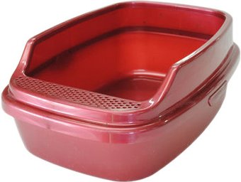 Туалет-лоток Homecat Deluxe 70041 (красный перламутр)