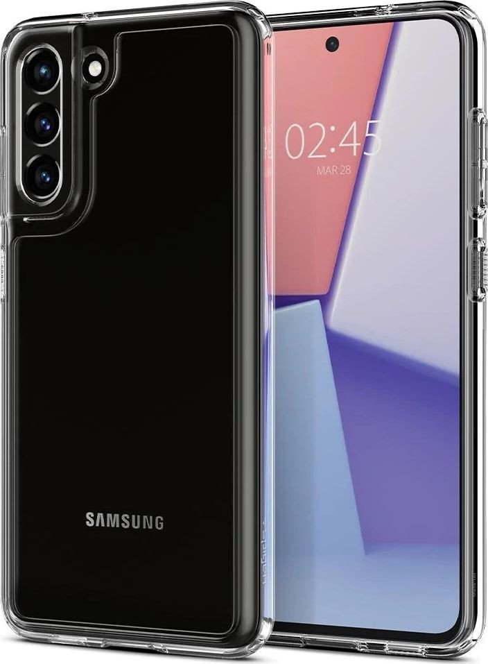 

Чехол для телефона Spigen Ultra Hybrid для Galaxy S21 FE ACS03051 (кристально-прозрачный)