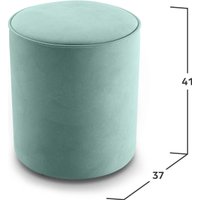 Пуфик Mio Tesoro 132 (светло-зеленый Velutto 14)
