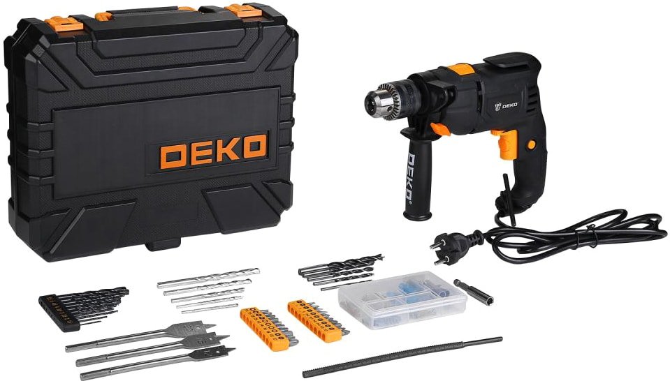 

Ударная дрель Deko DKID600W SET 92