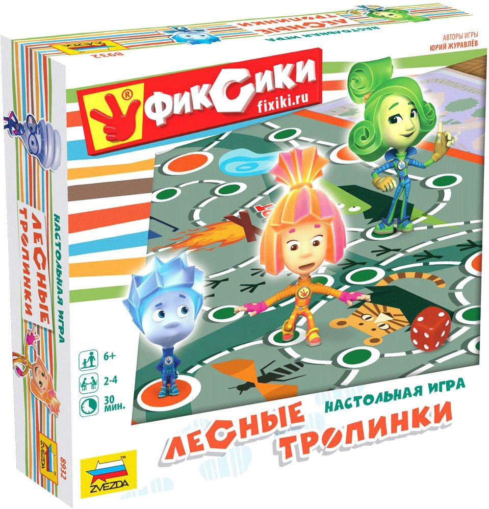 

Настольная игра Звезда Фиксики. Лесные тропинки 8932
