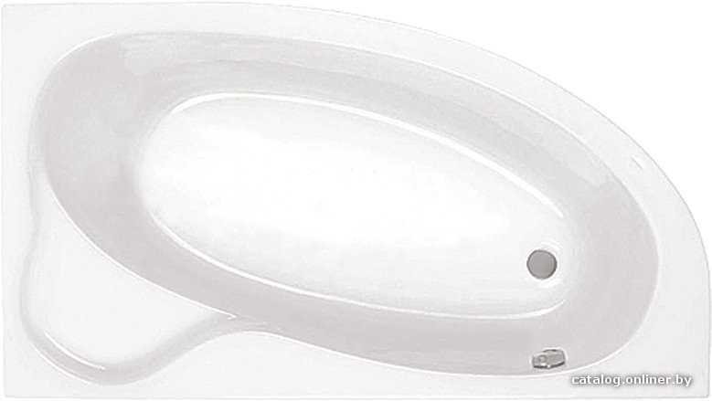 Ванна Santek Эдера 170x110 R 1WH111994 (с каркасом и экраном)