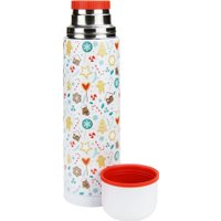 Термос StarWind New Year 11-1000 1 л (белый/рисунок)