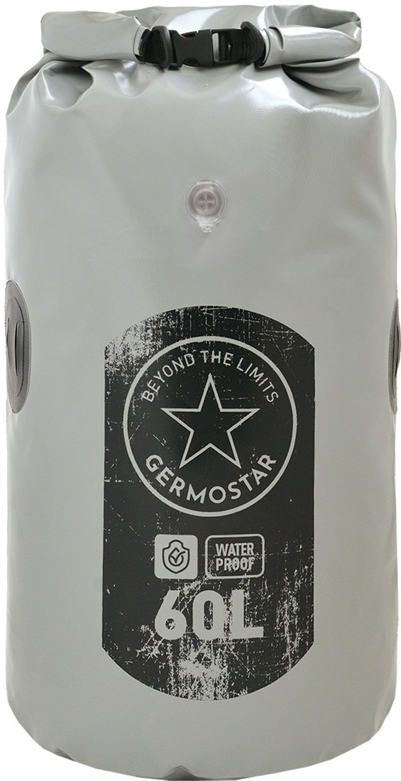 

Герморюкзак Germostar Pro 60 л с клапаном (серый)