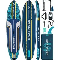 Сапборд Skatinger Leafy Expedition Blue Base