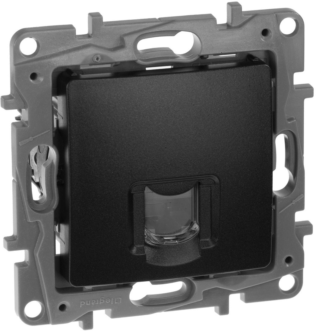 

Розетка компьютерная Legrand Etika 672653 (антрацит)