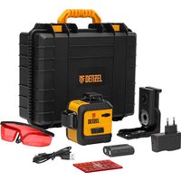 Лазерный нивелир Denzel LX 360-2 Red 35076