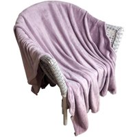 Плед Belezza Plain 140x200 (светло-сиреневый)