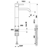 Смеситель Armatura Black 5822-612-81